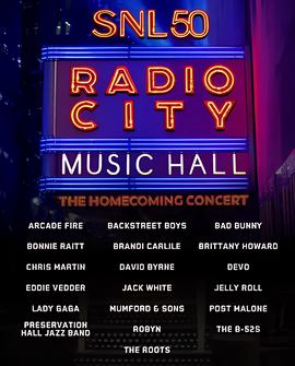 周六夜现场50周年演唱会